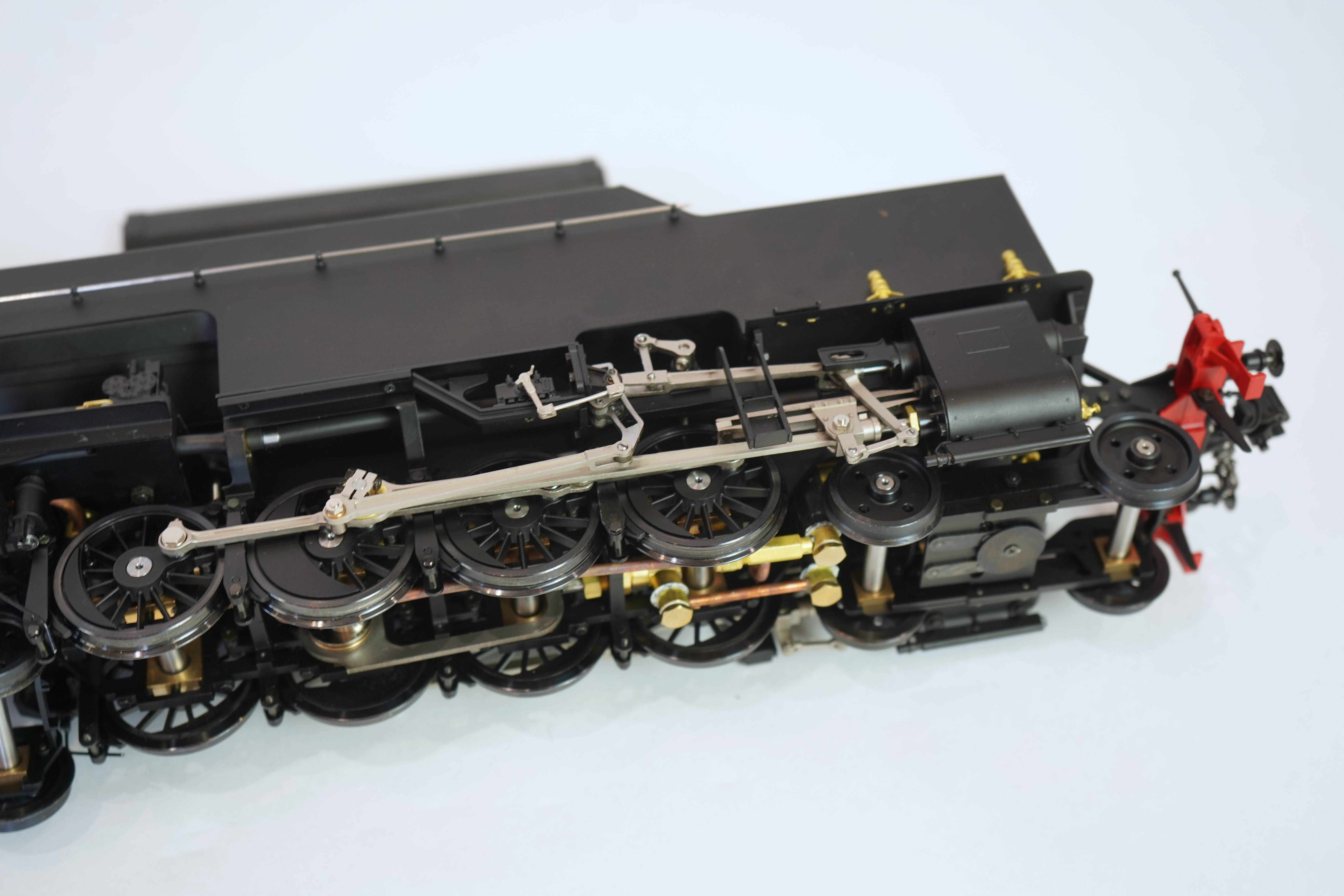 A Gauge One Aster Hobbies live steam Australian NSWGR AD60 Class, Bayer-Garratt 4-8-4+4-8-4 locomotive (from the 2009 production run), 6040, the kit built version, spirit fired working four cylinder motion, with grate an